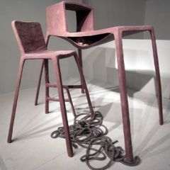 Skin Table + 1 by Nacho Carbonell, Industry Gallery "Getting to Now - Pathways to 21st Century Design", 2010